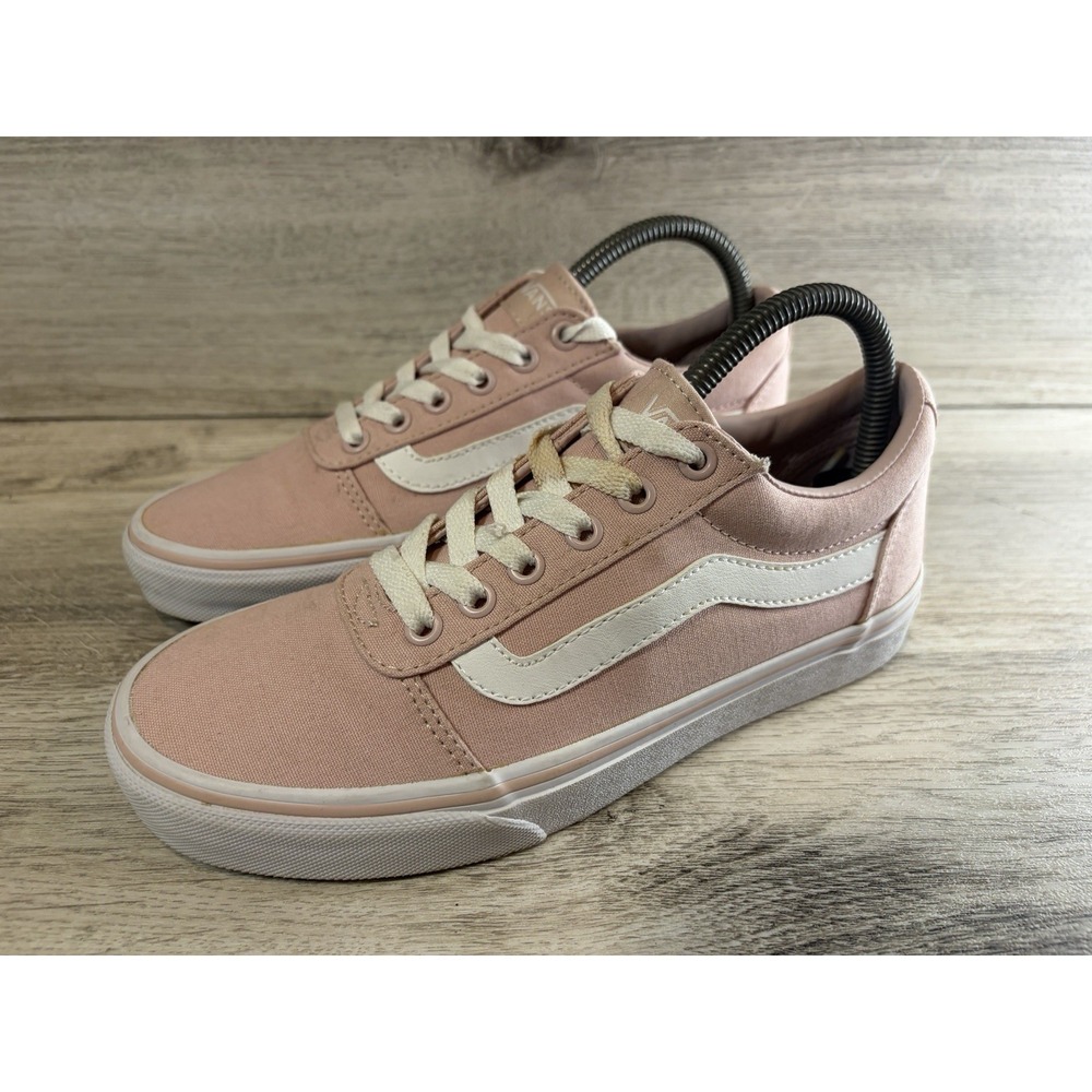 Vans Ward Sepia Rose Pink Women's Skate Shoes Size 7.5 Canvas Lace Up - Picture 2 of 9